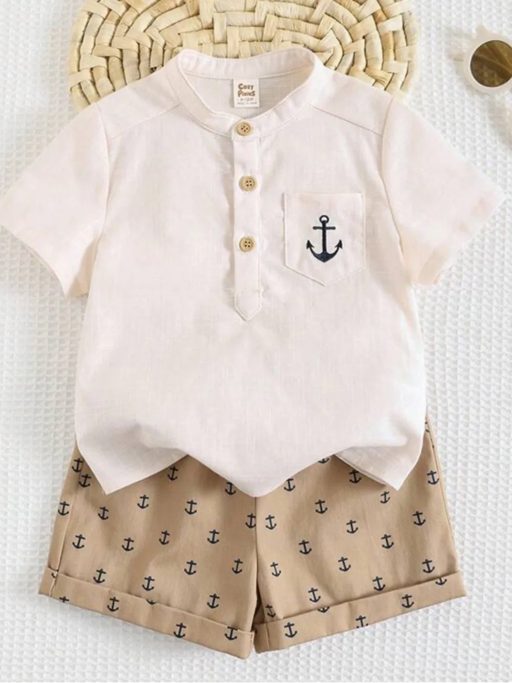 Toddler Boy Two Piece Vacay Set - 12-18M - Picture 2 of 10